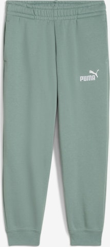 PUMA Pants 'ESS No. 1' in Green: front