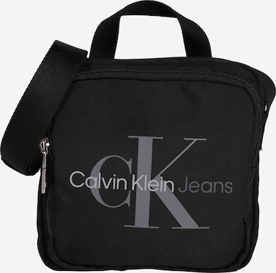 Borsa a tracolla Calvin Klein Jeans di colore grigio / nero, Visualizzazione prodotti