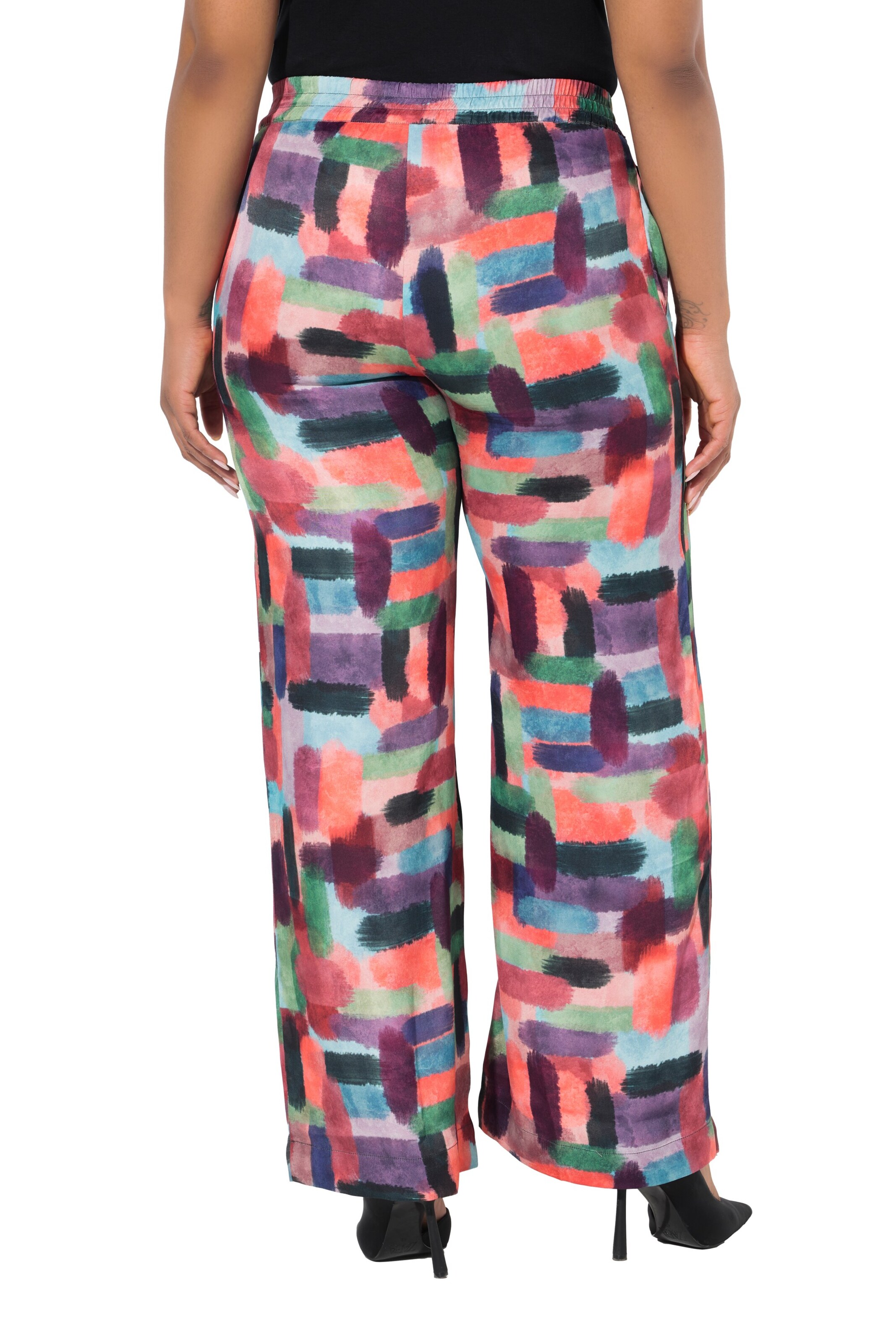 Ulla Popken Loose fit Trousers in Mixed colours