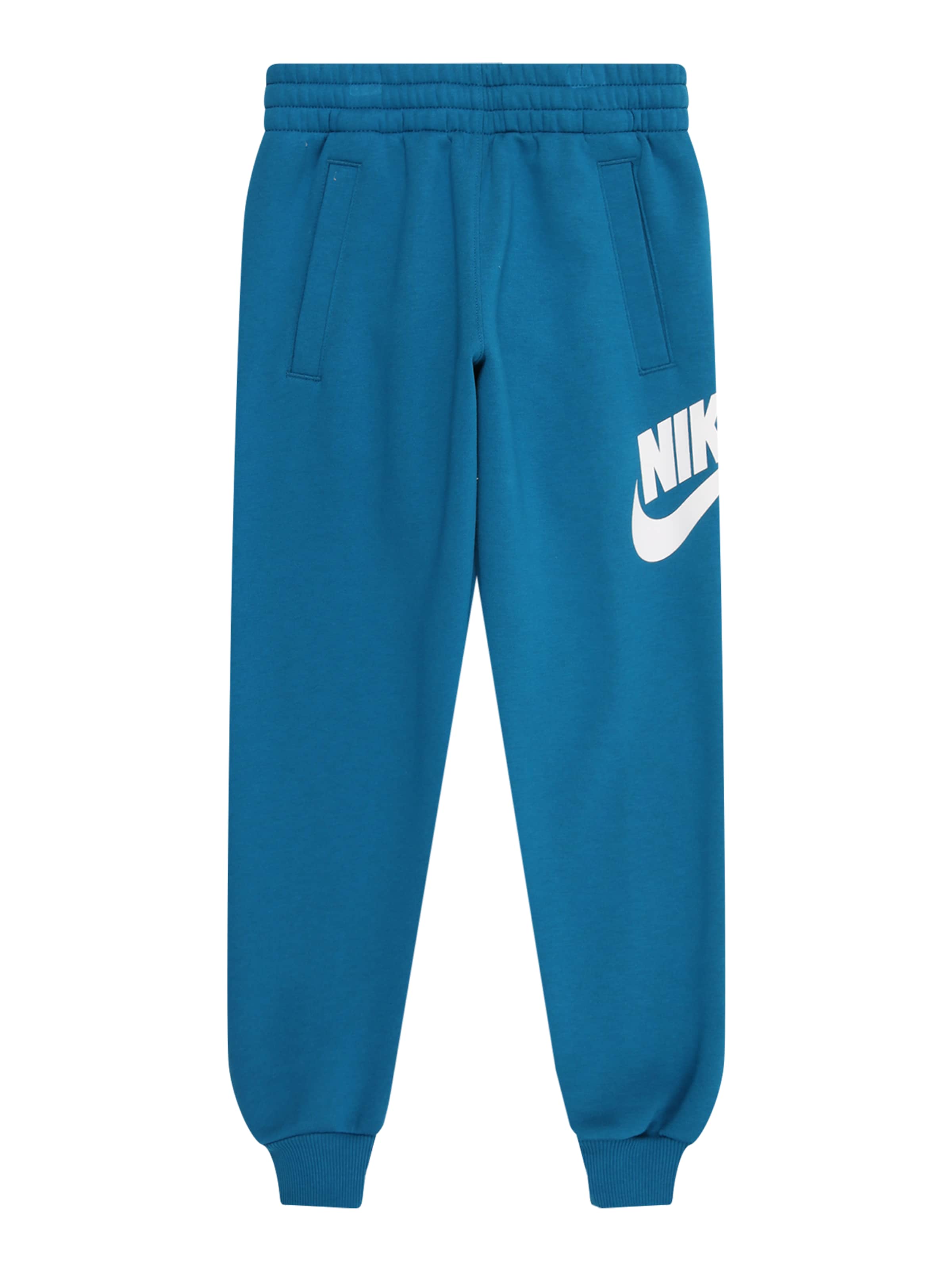 Nike Sportswear - Tapered Pantalón 'CLUB FLC' en azul: frente