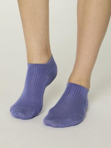 Nur Die Enkelsokken ' Modal Socken Sneaker Füßlinge kurz ' in Lila: voorkant