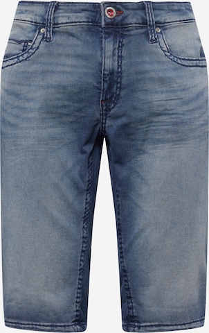 CAMP DAVID Regular Jeans 'CO:NO' i blå: framsida