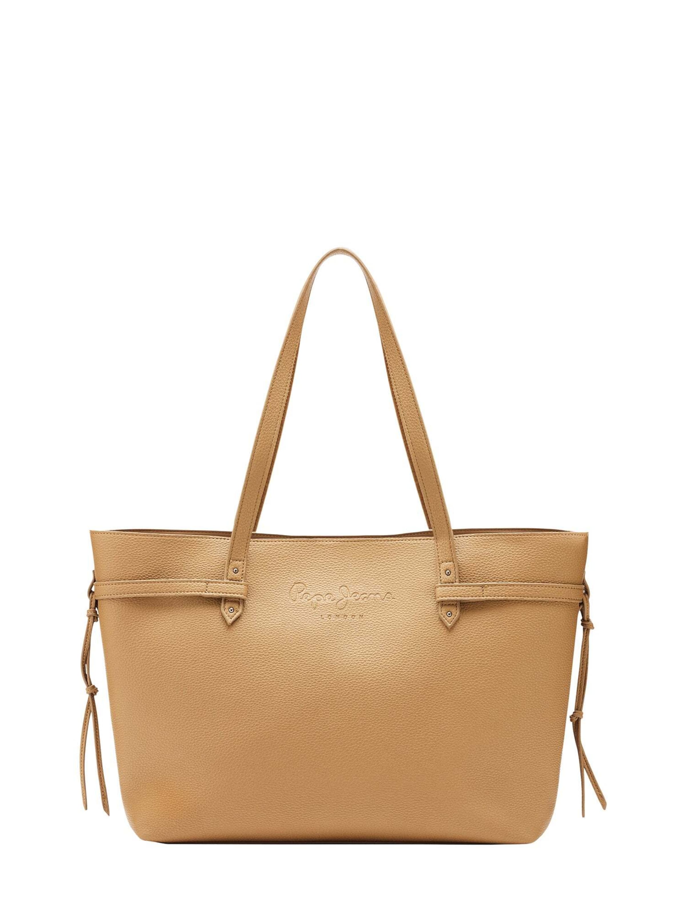 Pepe Jeans Shopper 'SABINA KEY' in Beige: voorkant