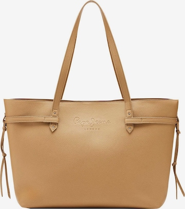 Pepe Jeans Shopper 'SABINA KEY' in Beige: voorkant