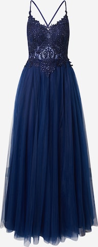 mascara Evening dress in Blue: front