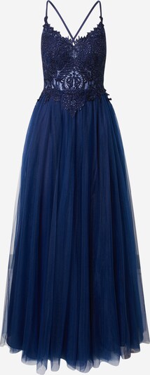 mascara Robe de soirée en marine, Vue avec produit
