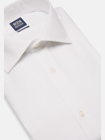 Coupe regular Chemise Boggi Milano en blanc