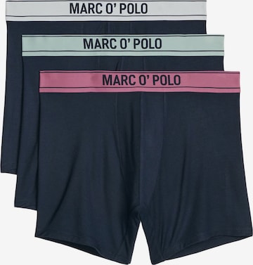 Marc O'Polo Boxershorts ' Modal ' in Blauw: voorkant