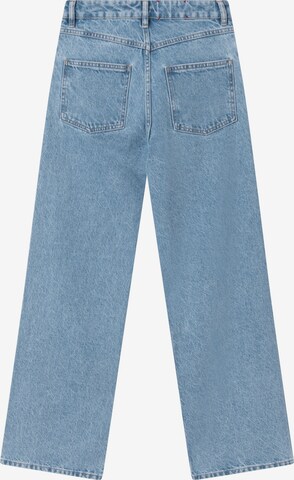 KnowledgeCotton Apparel Loosefit Jeans 'Gale' in Blau