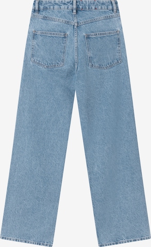 KnowledgeCotton Apparel Loosefit Jeans 'Gale' in Blauw