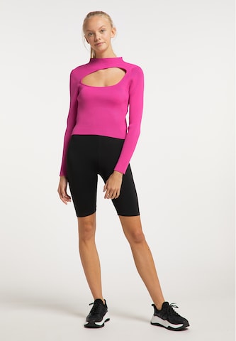 myMo ATHLSR Athletic Sweater in Pink