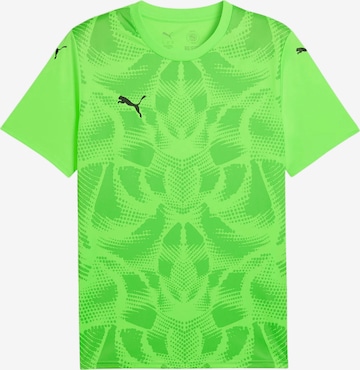PUMA Funktionsshirt 'Team Ultimate' in Grün: Vorderseite