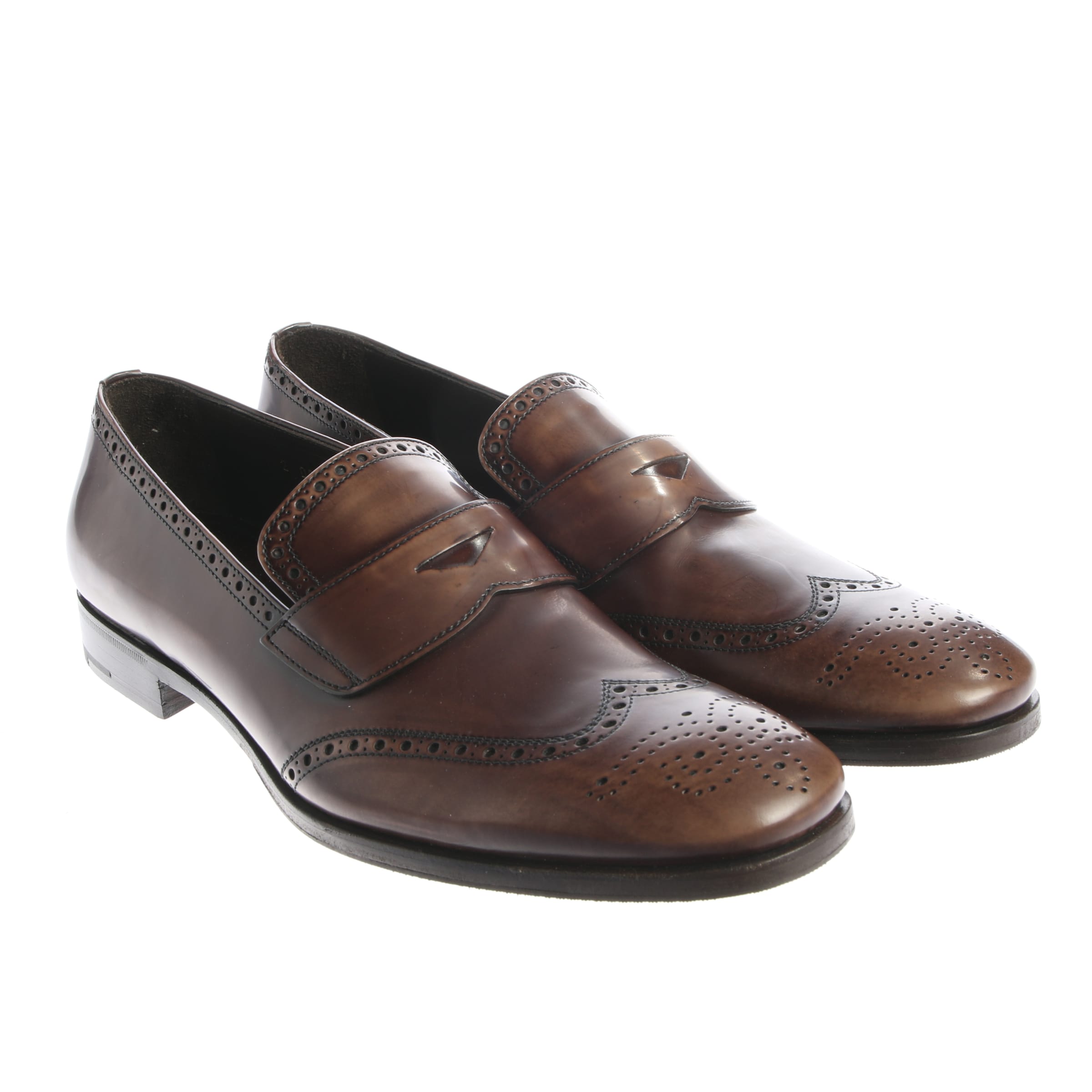 PRADA Halbschuhe in 42,5 in braun, Produktansicht