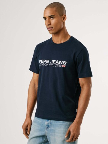 T-Shirt 'Matthew' Pepe Jeans en bleu