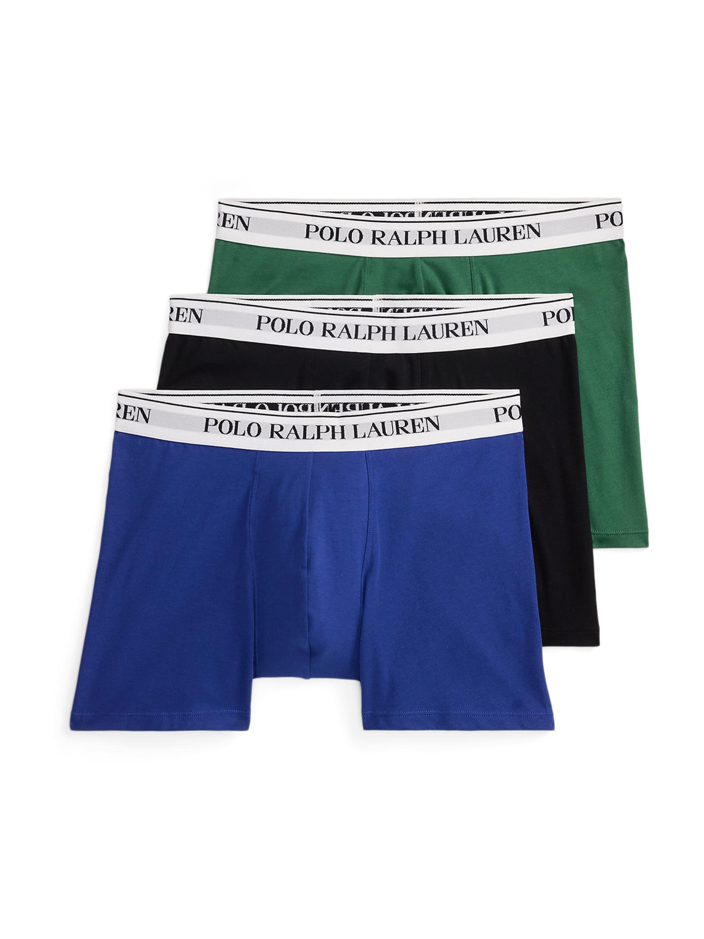 Polo Ralph Lauren Boxers en S en bleu roi / vert / noir / blanc, Vue avec produit