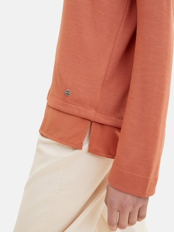 TOM TAILOR Shirt in Orange