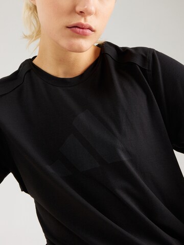 ADIDAS PERFORMANCE Functioneel shirt 'POWER' in Zwart