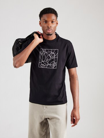 T-Shirt 'By The Numbers' Carhartt WIP en noir : devant