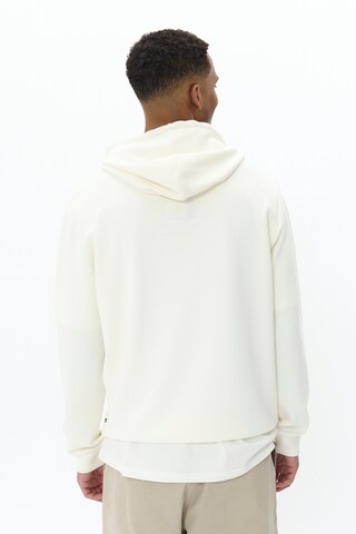 Matinique Sweatshirt 'Teo' i hvid
