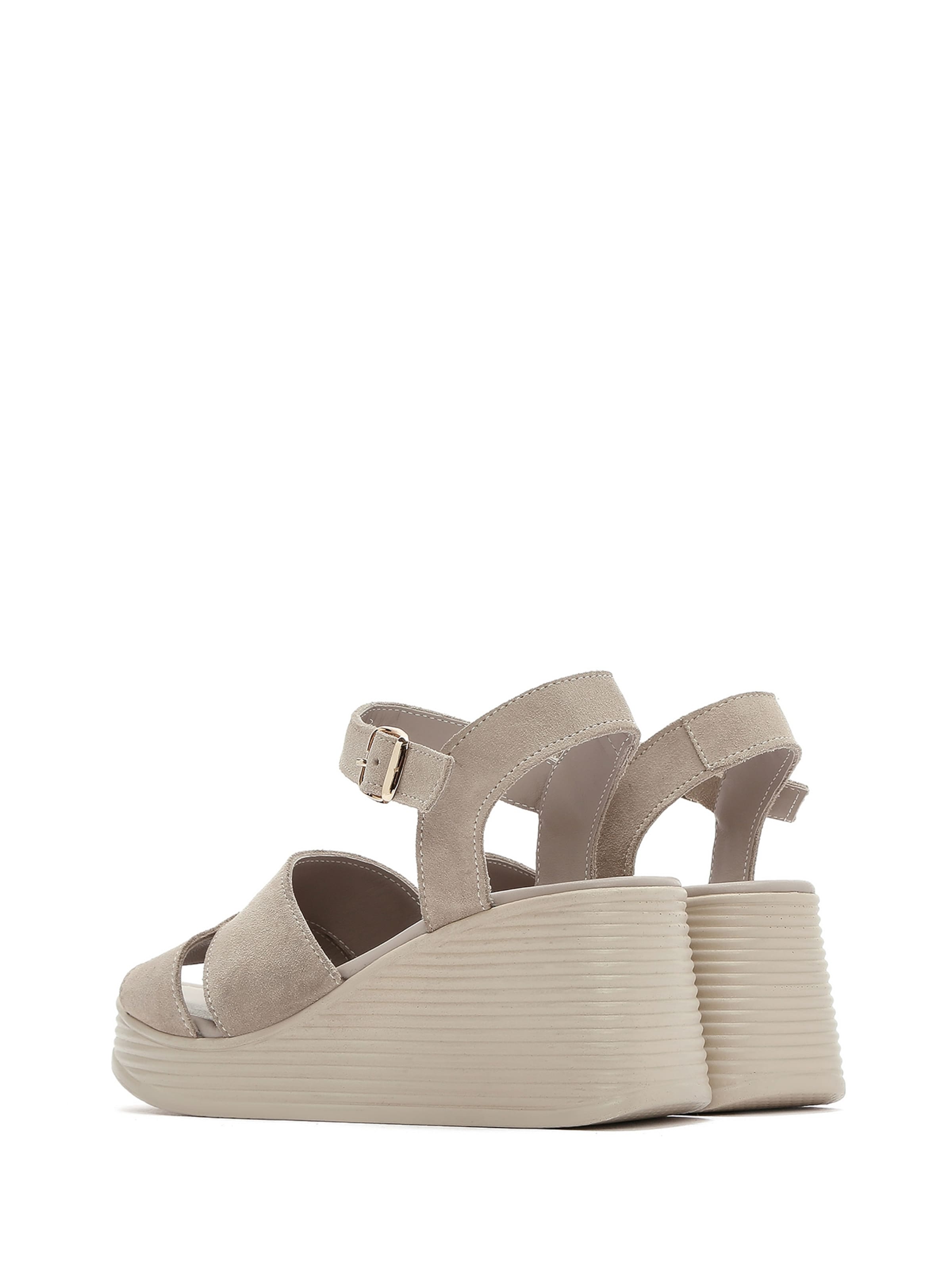 Derimod Sandale in Grau