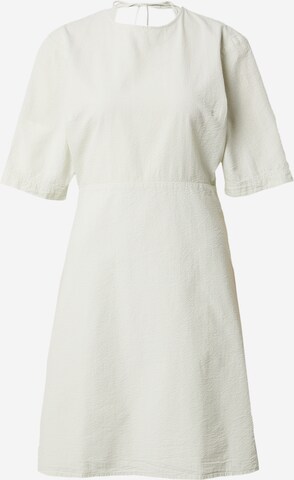 Calvin Klein Jeans - Vestido em branco: frente