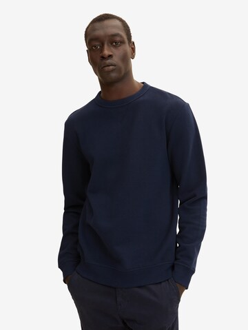 TOM TAILOR Sweatshirt in Blau: predná strana