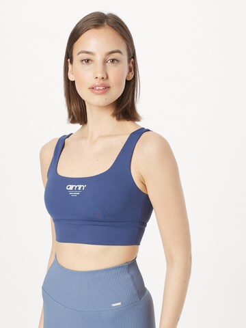 Bustino Reggiseno sportivo di aim'n in blu: frontale