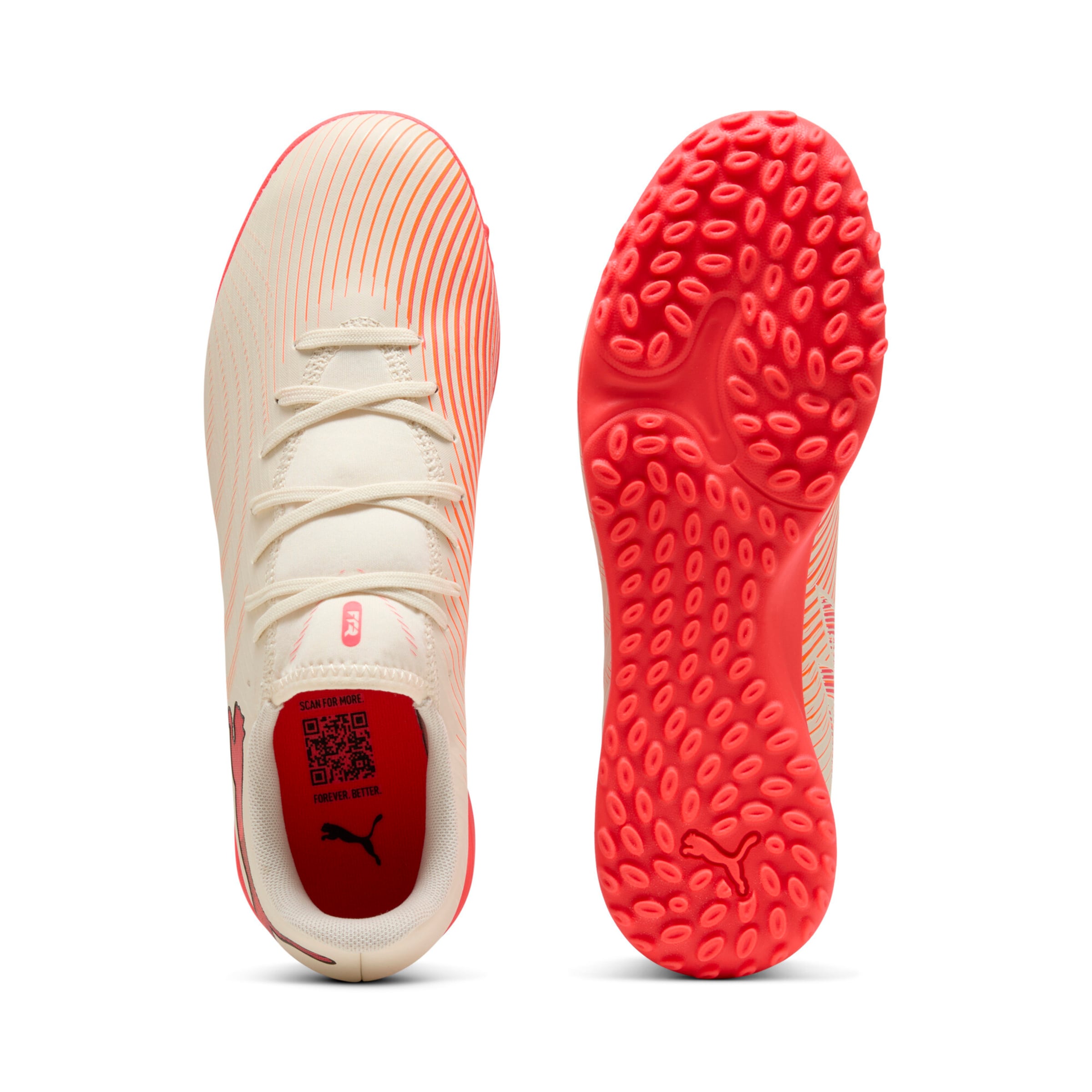 PUMA Футболни обувки 'FUTURE 9 PLAY' в бежово