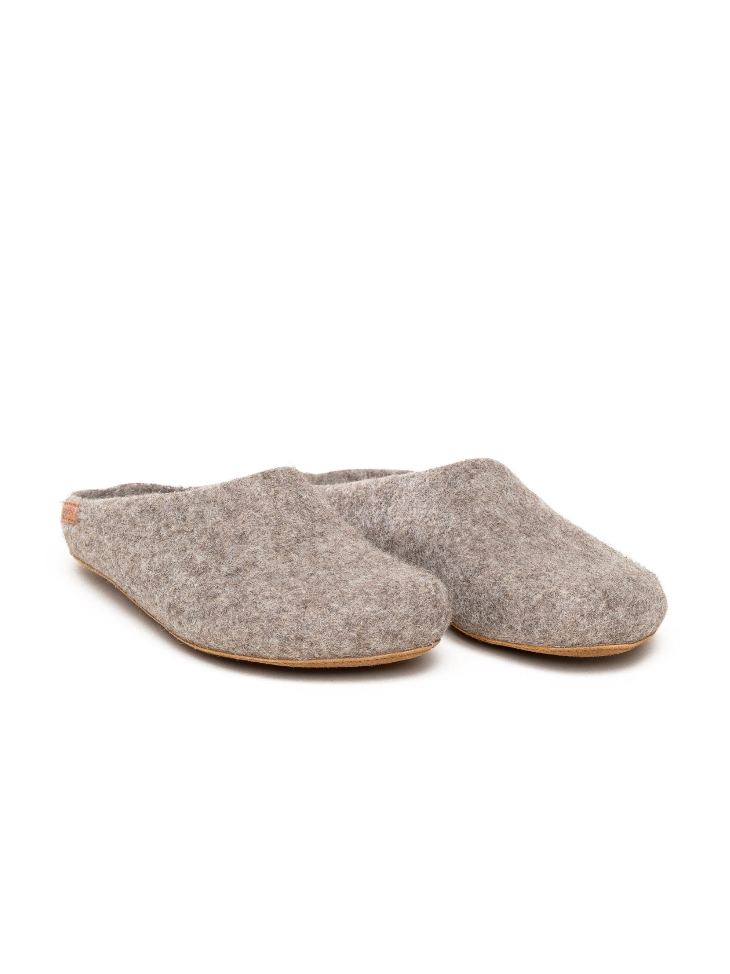 MagicFelt Slippers 'Filzpantoffel Magicfelt 713' in Beige