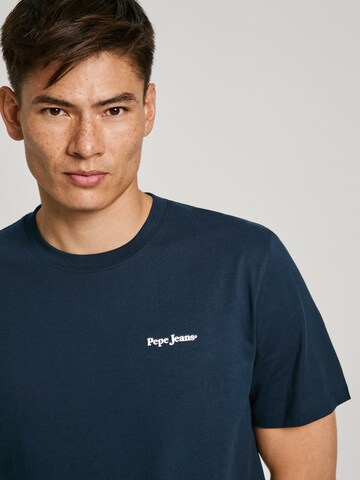 Pepe Jeans Shirt 'AXEL' in Blauw