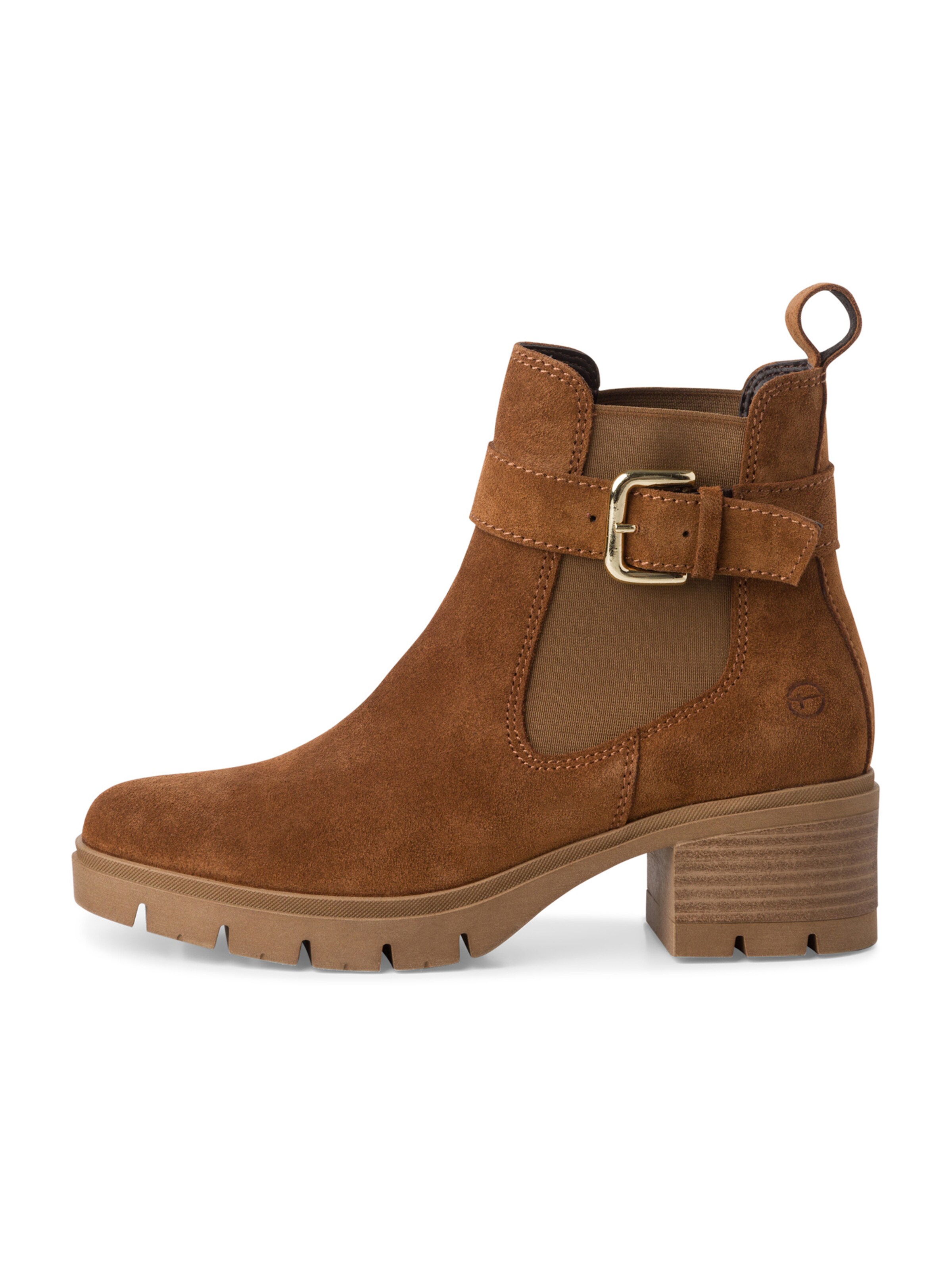 Tamaris Chelsea boots i brun
