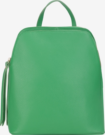 faina Backpack in Green: front