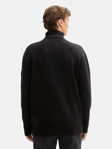 TOM TAILOR DENIM Trui in Zwart
