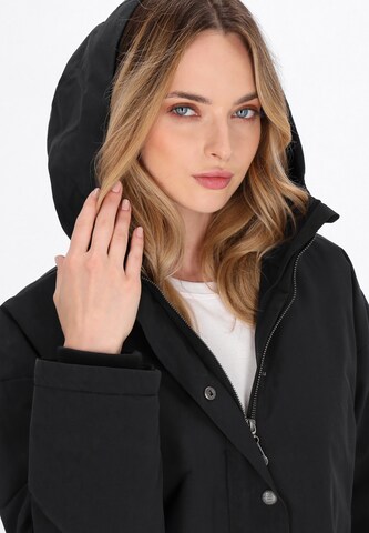 Manteau mi-saison DreiMaster Vintage en noir
