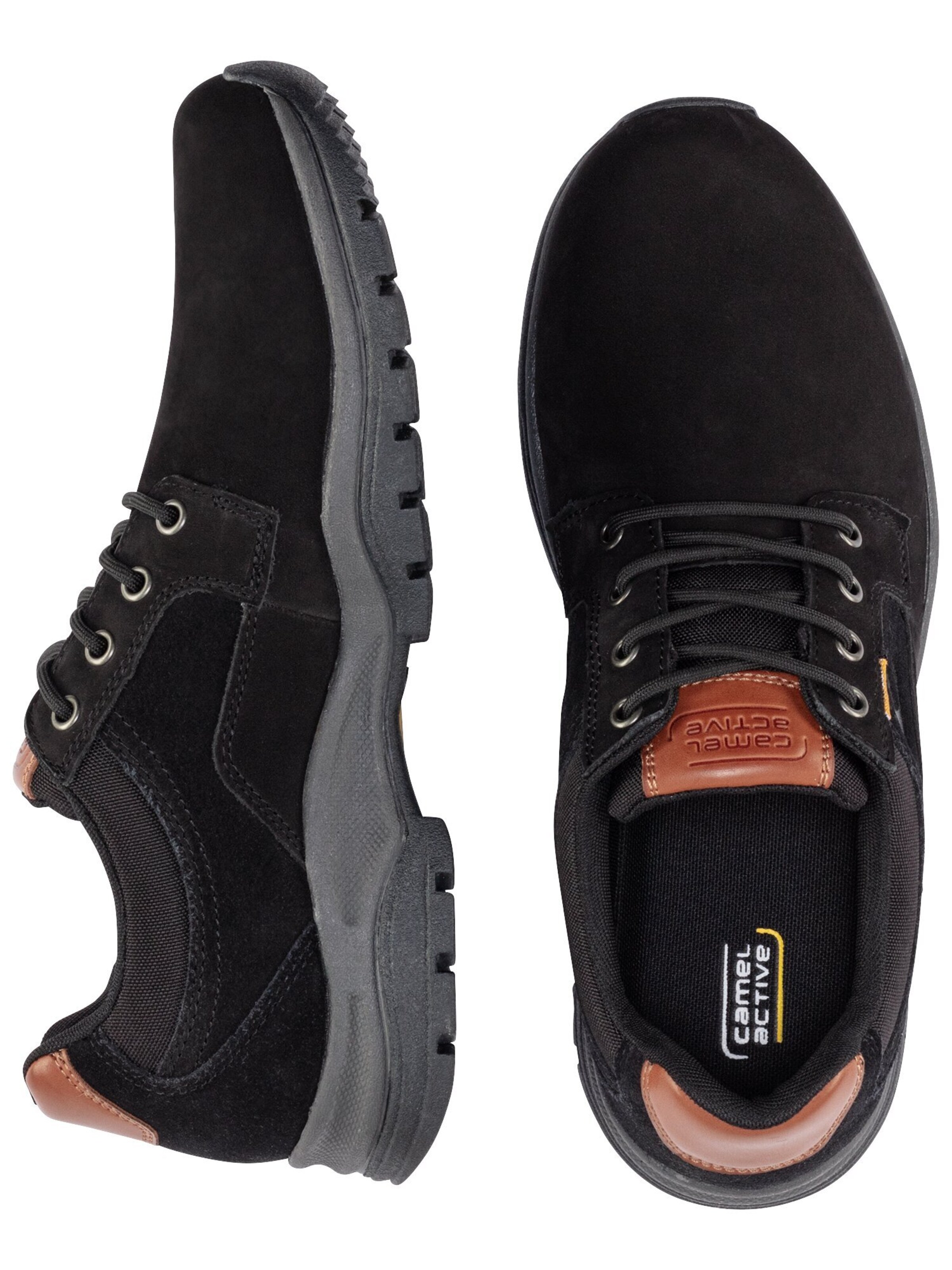 CAMEL ACTIVE Schnürschuh in Schwarz