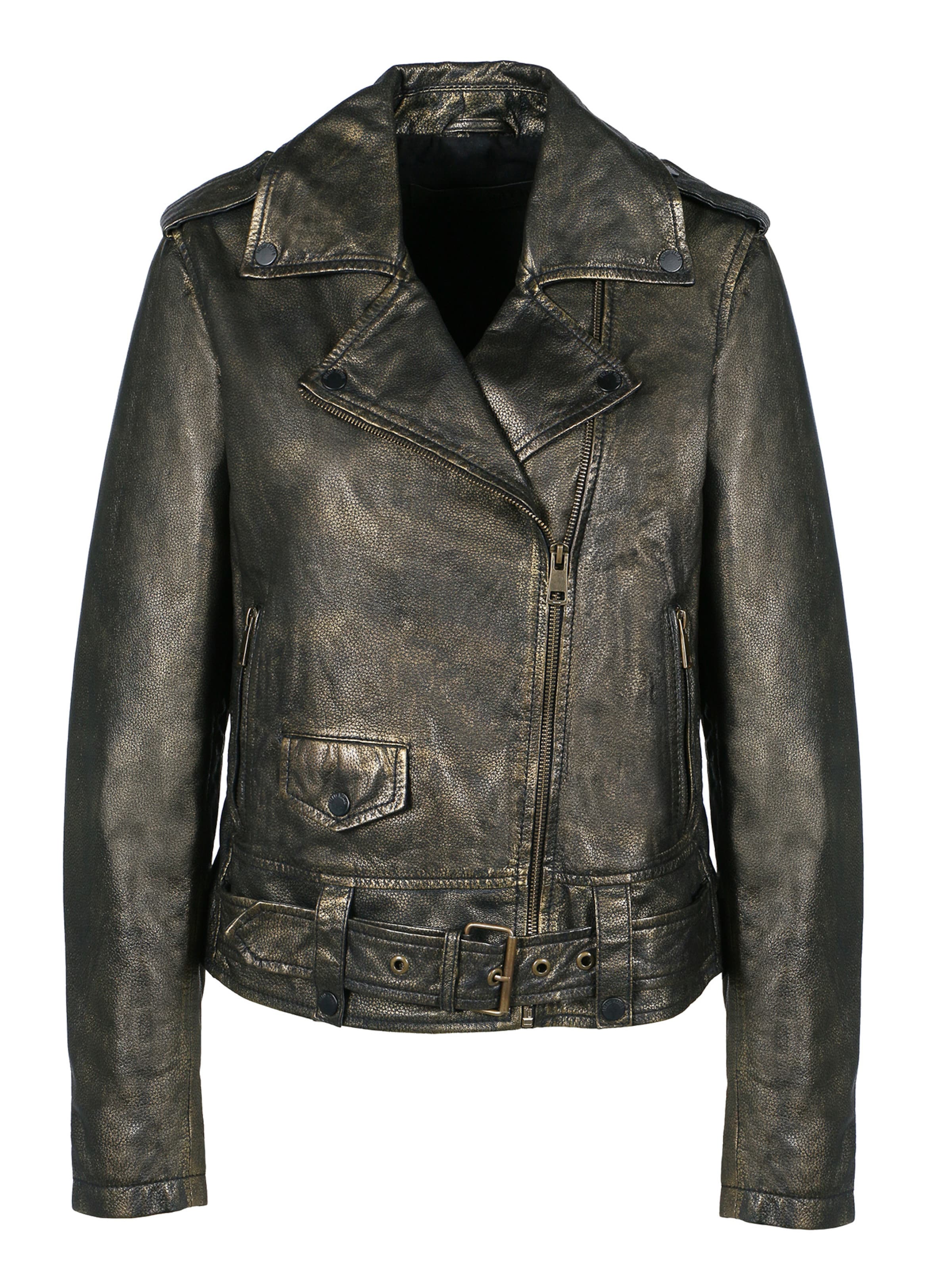 bronzinė FREAKY NATION Demisezoninė striukė ' Rina': priekis