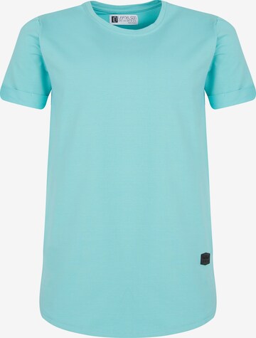 Leif Nelson T-Shirt Rundhals 'LN-6368' in Blau: predná strana