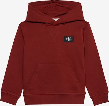 Felpa di Calvin Klein Jeans in rosso: frontale
