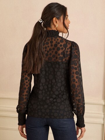 love & roses Bluse i sort