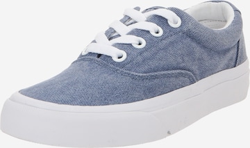 Chambray trim low top sneakers online