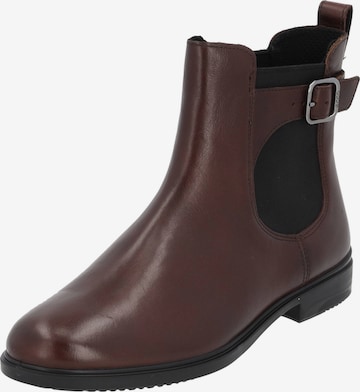 ECCO Booties 'Dress Classic 209813' in Brown: front