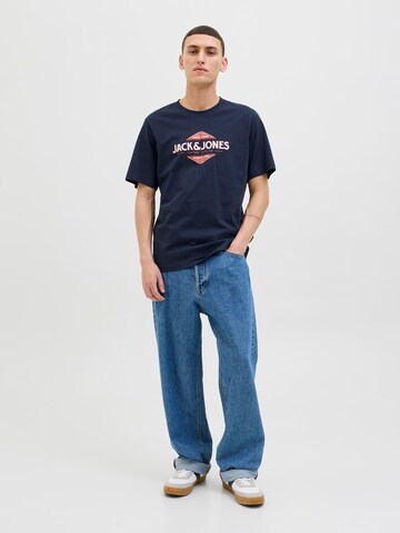 JACK & JONES Shirt in Blue