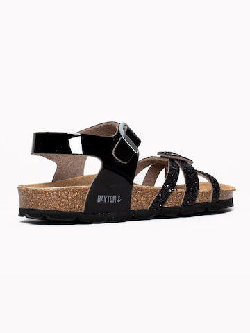 Bayton - Sandalias 'Eirene' en negro