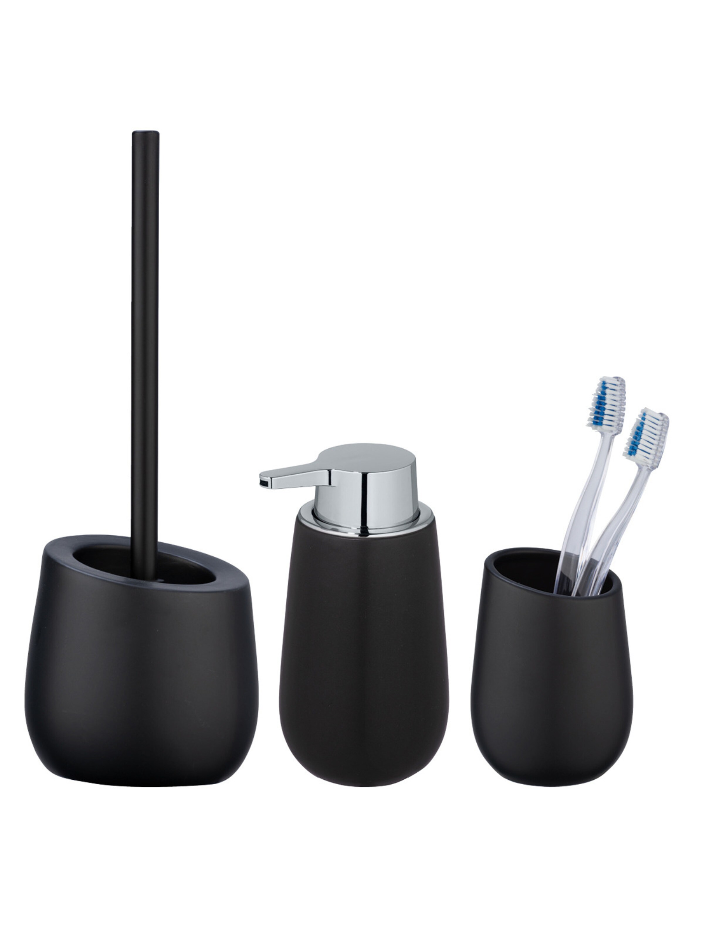 Wenko Badset 'Badi' in Schwarz: Vorderseite