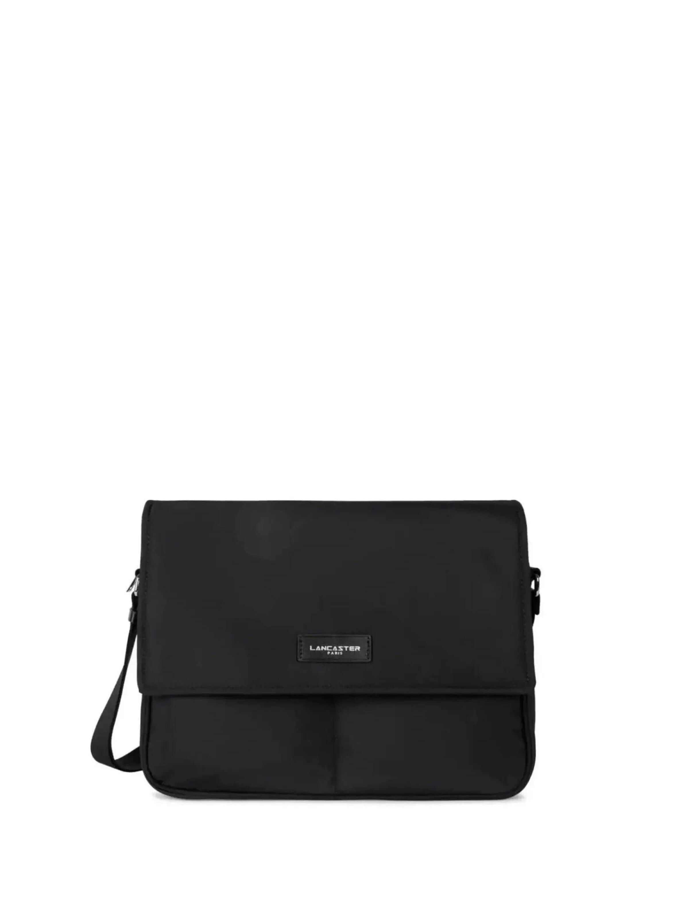 Messenger 'Gibecière Basic Vita' LANCASTER Paris en noir : devant