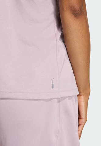 ADIDAS PERFORMANCE Loose fit Workout Pants 'Pacer Essentials' in Purple