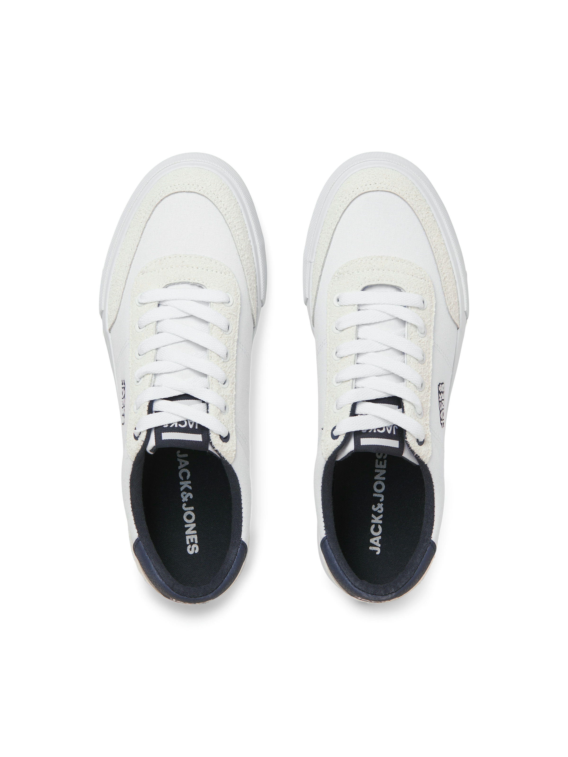 JACK & JONESNiske tenisice 'JFWROB' - bijela boja