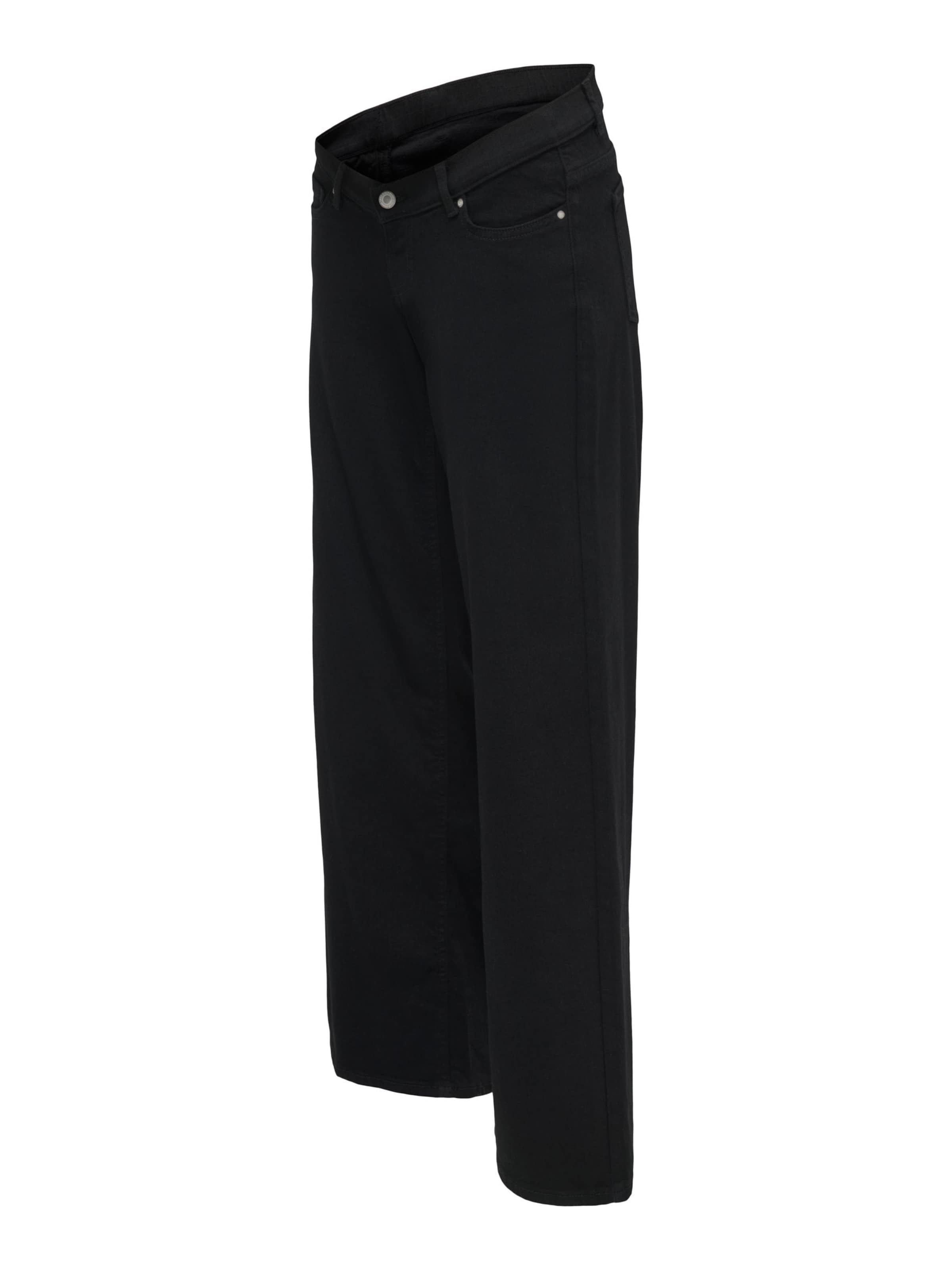 regular Jeans 'OLMMadison' di Only Maternity in nero