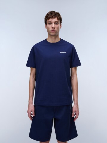 Maglietta 'S-Flint' di NAPAPIJRI in blu