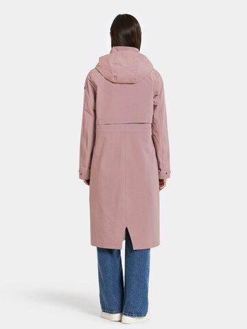 Didriksons Raincoat in Pink